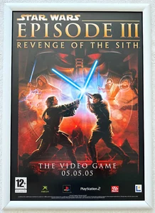 Póster promocional Star Wars EP3: La venganza de los Sith RARO PS2 42 cm x 59 cm - Imagen 1 de 1
