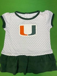 NCAA Miami Hurricanes Baby Outfit Toddler Dress 18 months - Picture 1 of 4