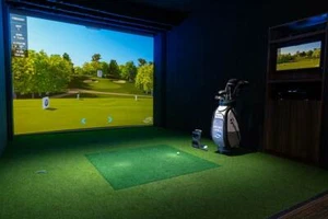Pantalla simulador de golf ProScreens PREMIUM calidad comercial, utiliza pelotas de golf reales - Imagen 1 de 5