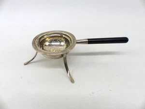 Tea Strainer Silver Vienna Diana Head Hallmarked - Picture 1 of 5