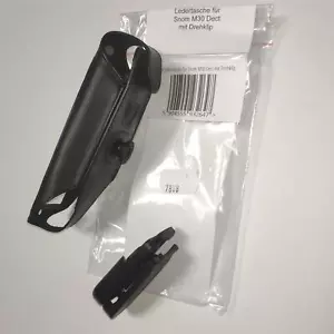 Gürtel Ledertasche mit drehbarem Gürtelclip für Snom M30 - Bild 1 von 3