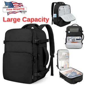 Large Travel Backpack for Women Men Carry On Backpack Flight Approved Waterproof - Picture 1 of 9