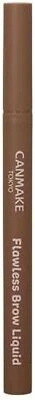 CANMAKE Flawless Brow Liquid 0.5ml 01 Walnut Brown Liquid Eyebrow - Image 1 of 4