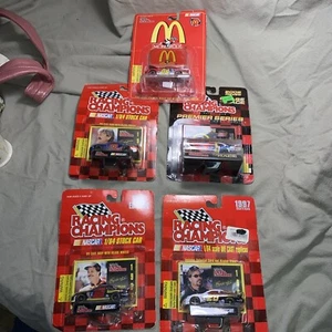 5 Different 1:64 Racing Champions NASCAR Unopened 1996-2002 - Picture 1 of 6