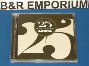 25 Years of #1 Hits Arista Records Anniversary Celebration (2000 Arista) Used CD - Imagen 1 de 3