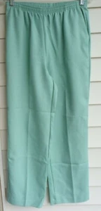Nikki Gr. 14 Damen Pull-On Freizeit Polyester Hose Taschen hellgrün neu ohne Etikett - Bild 1 von 7