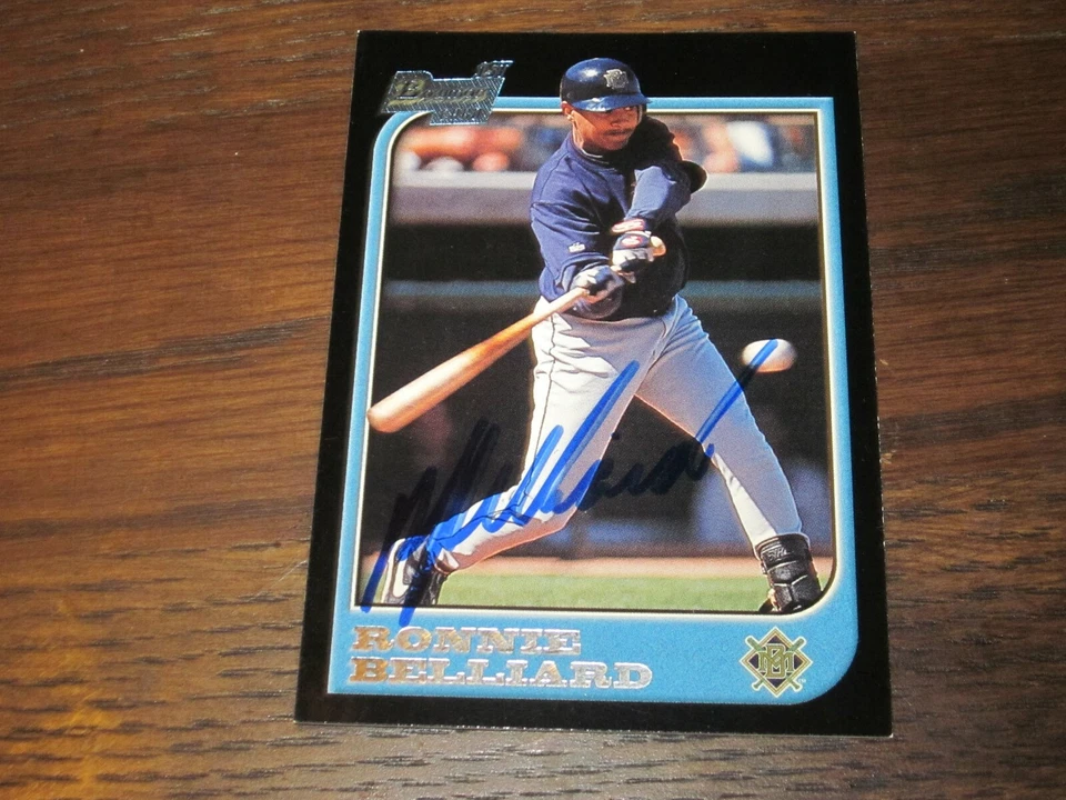 RONNIE BELLIARD SIGNED AUTOGRAPHED 1997 BOWMAN ROOKIE RC CARD - Image 1 of 1