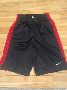 Small NIKE BOYS RED, WHITE AND BLACK SHORTS - Picture 1 of 3