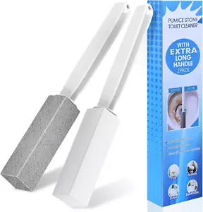 Toilet Bowl Cleaner Pumice Stone -Hard Water Stain Remover, Powerfully Removes T - Picture 1 of 7