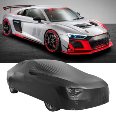 Cubierta de coche satinada elástica resistente a arañazos protector interior para Audi R8 2008-22 Foto 1 de 4