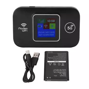 4G LTE Portable WiFi Router For Travel 300Mbps High Speed 4G Pocket Mobile NEW - Picture 1 of 15