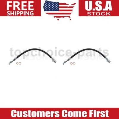 2x Front Brake Hose Brake Line For 1998 1999 2000 2001 2002 - 2005 Lexus GS300 - Image 1 of 4