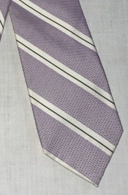 Tom James Executive Collection мужское платье галстук размер 58 дюймов светло-фиолетовая шелковая смесь - Изображение 1 из 4