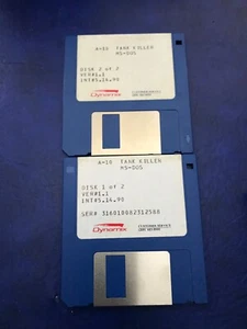 Vintage A-10 Tank Killer Software on 3.5" Disks by Dynamix - Picture 1 of 2