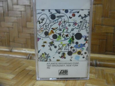 Vintage Cassette Tape LED ZEPPELIN 3 Paper Label Atlantic M57201 - Image 1 of 4