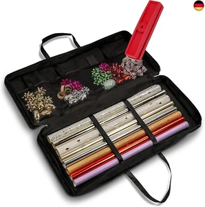 Aufbewahrungstasche für Geschenkpapier - Gratis Geschenkband Shredder - - Bild 1 von 7