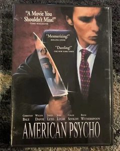 American Psycho (DVD 2003) Christian Bale Reese Witherspoon NEW SEALED - Picture 1 of 2