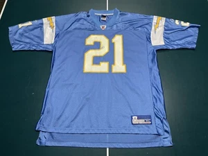 San Diego Chargers Ladainian Tomlinson Reebok Powder Blue Jersey Size XL - Picture 1 of 10