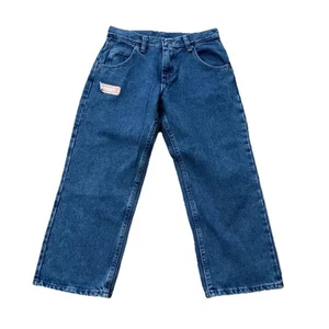 Wrangler Five Star Premium Loose Boy Vintage Wash Jeans Size 10 Husky NWT - Picture 1 of 10