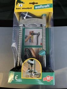 Wolfcraft verstellbarer Winkel Bohrer Halter Führung Ständer Positionierung Halterung Werkzeug Kit - Bild 1 von 16