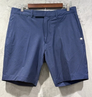 Pantalones Cortos de Golf RLX Ralph Lauren Para Hombres Ajuste A Medida Rendimiento Azul Talla 33 $115 Foto 1 de 4