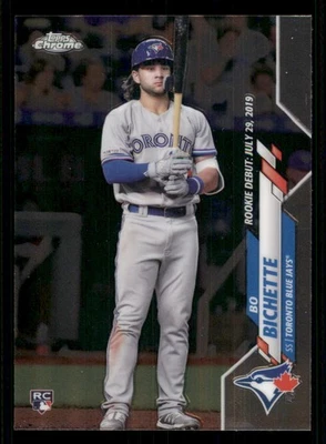 2020 Topps Chrome Update #U51 Bo Bichette RC - Image 1 of 2