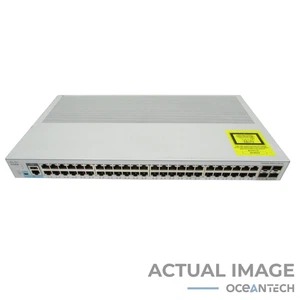 Cisco WS-C2960L-48TS-LL V02 48-Port Ethernet Switch No Ears - Afbeelding 1 van 5