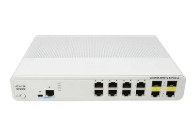 Cisco Catalyst 2960-C Series LL WS-C2960C-8TC-S V01 8 Port Port Ethernet Switch - Image 1 of 3