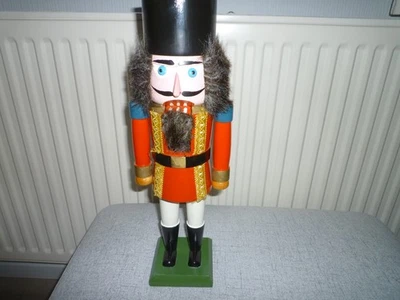 Großer DDR Nussknacker, Weihnachtsdeko - Bild 1 von 4