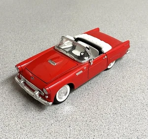 Sunnyside 1955 Ford Thunderbird Cabrio auto pressofusa scala rossa 1:24 SS7714 - Foto 1 di 13