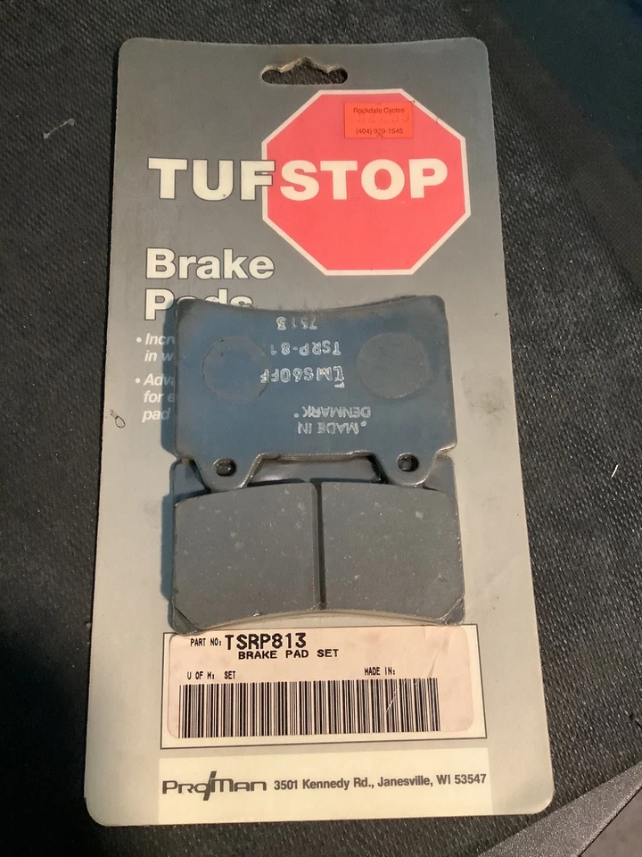 Торможение - 813SM1 - SM1 полуметаллическая прокладка TUFSTOP NOS TSRP-813 - Изображение 1 из 1