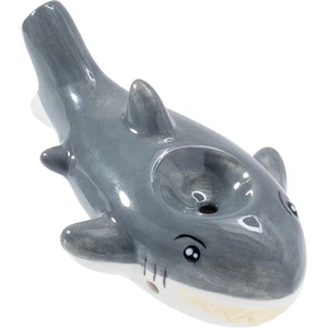 Wacky Bowlz Shark Keramik Handpfeife | 3,5" - Bild 1 von 4