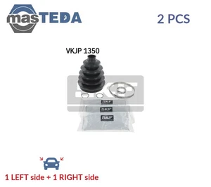 VKJP 1350 CV JOINT BOOT KIT PAIR WHEEL SIDE FRONT SKF 2PCS FOR CITROËN JUMPER - Picture 1 of 5