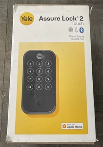 Yale Assure Lock 2 Touch Smart Door Lock Black Suede (YRD420-F-ZW4-BSP) NEW - Picture 1 of 9
