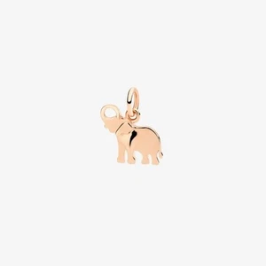 Ciondolo Dodo Elefante DMC5010_ELEPH_0009R Charm Oro Rosa Non dimenticarmi - Foto 1 di 3