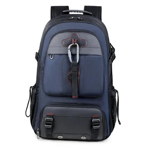 Travel Backpack 50L, 17 Inch Laptop Backpack for Men Women, 50 L Navy Blue - Picture 1 of 7