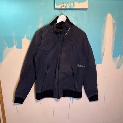 Chaqueta de mezclilla G-Star Raw S-ED 5204 talla L para hombre años 2010 azul algodón poliamida informal Foto 1 de 4