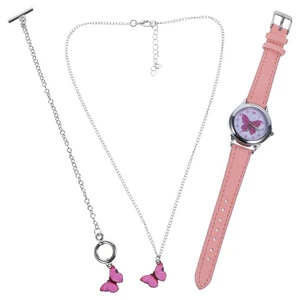 Quarzwache Armband Halskette Student Fräulein Schmuck Für Kinder - Picture 1 of 12