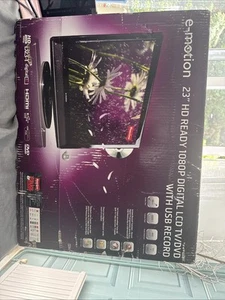 JVC TV 22* HD ready 1080p LED backlit LCD TV with DVD player AND remote - Picture 1 of 4