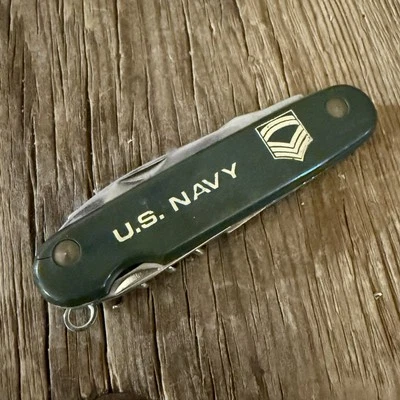 Vintage US Navy Multi Tool Pocket Knife Rostfrei - Image 1 of 4