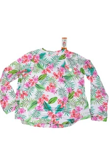 NWT Women's HURLEY UPF 50+ Rashguard Swim Top Size XXL - Picture 1 of 1