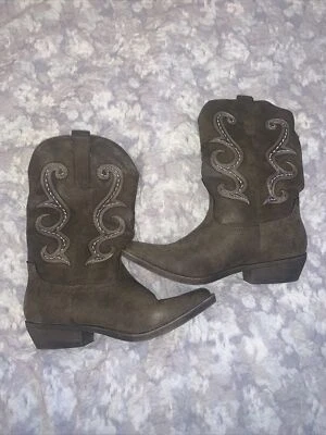 Botas Vaqueras Me Too “Dancer” Marrón Western Talla 7m Foto 1 de 4