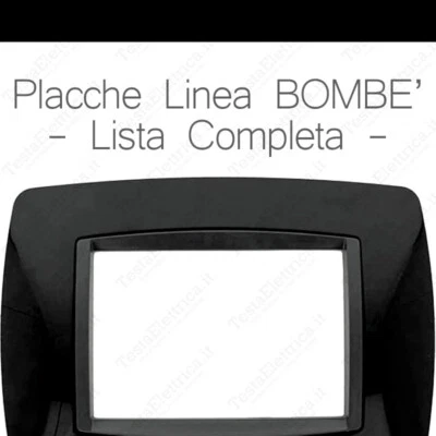 Placche compatibili Bticino Living International e LivingLight Bombè (+ colori)