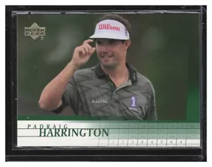 2001 Upper Deck #18 Padraig Harrington RC - Picture 1 of 2
