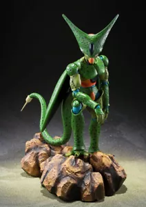 DRAGON BALL Z: CELL FIRST FORM S.H. FIGUARTS 17 cm Action Figure BANDAI - Imagen 1 de 7