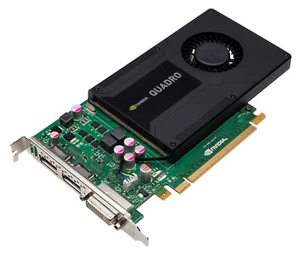 NVIDIA Quadro K2000 2 GB GDDR5 DVI DisplayPort Video Graphics Card - Picture 1 of 1