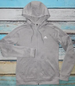 Sudadera/Chaqueta con Capucha ADIDAS ―Mujer XS ―CLIMÁTICO Gris con Cremallera *como está* #DH46 - Imagen 1 de 9