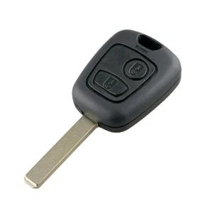Key Housing 2 Buttons Shell Cover for Peugeot 206 - Picture 1 of 5