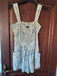 River Island playsuit with pretty cut out back size 10 - Picture 1 of 3