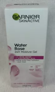 Garnier SkinActive WATER ROSE 24H Feuchtigkeit GEL 2,4z Hyaluronsäure normal/Combo - Bild 1 von 4